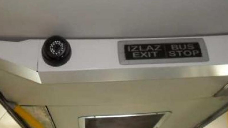 Video surveillance system in Pulapromet`s buses