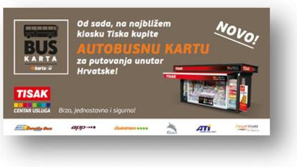 EKARTA - KUPITE AUTOBUSNU KARTU NA KIOSCIMA TISKA!