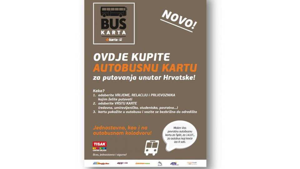 EKARTA - KUPITE AUTOBUSNU KARTU NA KIOSCIMA TISKA!